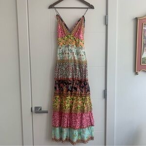 Alice + Olivia Imogen Ruffle Tier Maxi dress